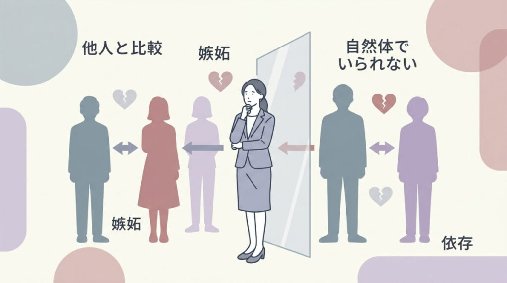 人間関係への影響のイメージ画像