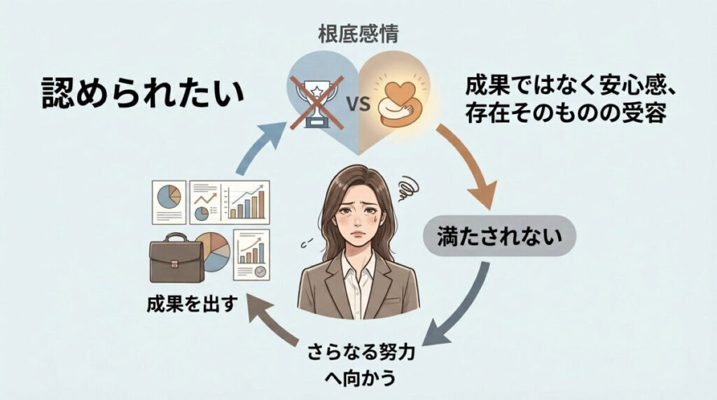 根底感情｜認められたい気持ちがブレーキになる理由のイメージ画像